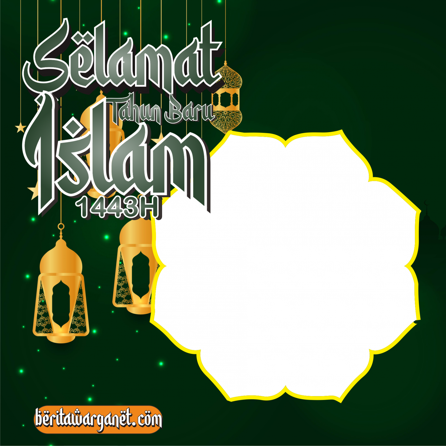 Twibbon Tahun Baru Islam H Berita Warganet