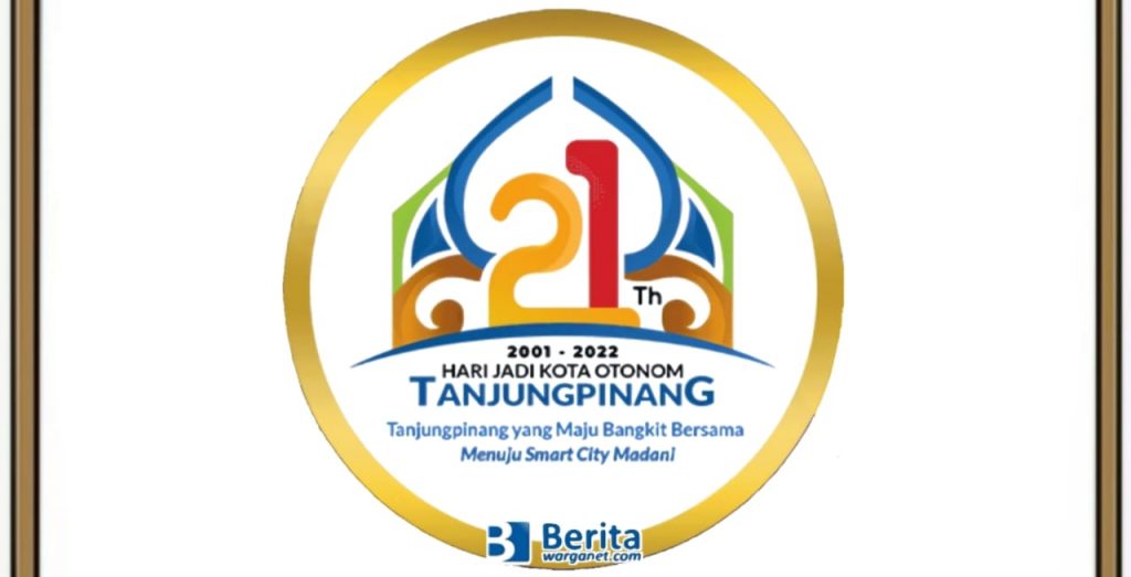 Logo Hut Kota Otonom Tanjungpinang Ke Tahun Png