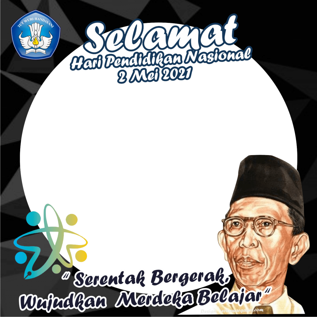 Twibbon Hari Pendidikan Nasional 2021 Gratis Berita Warganet