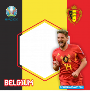 Twibbon Euro 2020 Belgium