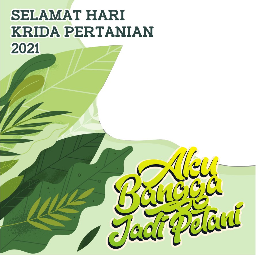 Twibbon Hari Krida Pertanian 2021