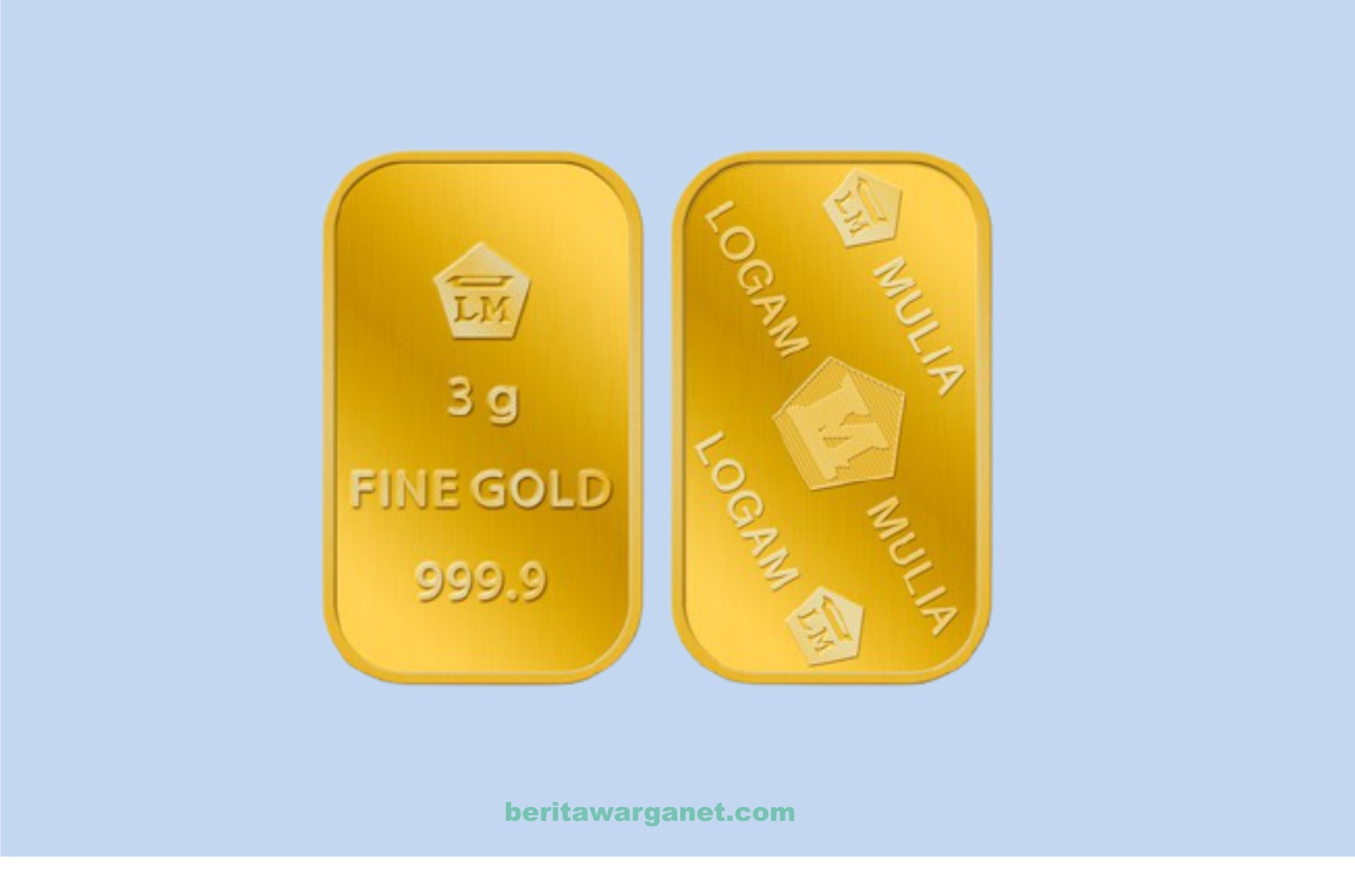 Harga emas batangan 31 Juli 2021