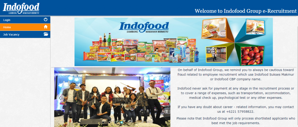Daftar Lowongan Kerja Indofood Bulan September