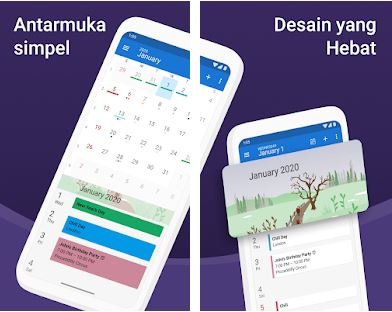 Aplikasi Kalender Untuk Android Rekomendasi 1