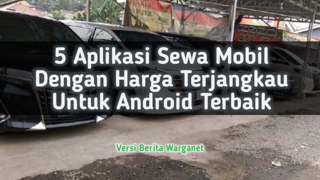 Poster Aplikasi Sewa Mobil