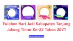 Poster Twibbon Hari Jadi Kabupaten Tanjung Jabung Timur
