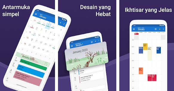aplikasi kalender Untuk Android