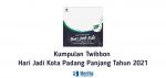 Kumpulan Twibbon Hari Jadi Kota Padang Panjang Tahun 2021