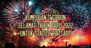 Kumpulan Twibbon Selamat Tahun Baru 2022