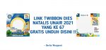 Twibbon Dies Natalis UNAIR 2021 Yang ke 67