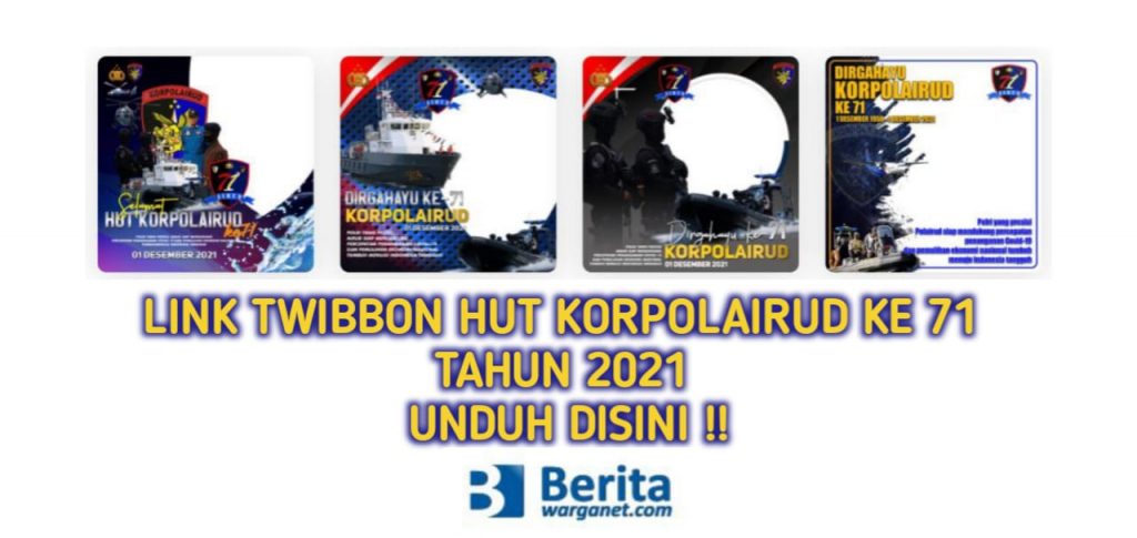 Twibbon HUT Korpolairud 2021