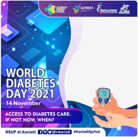 Twibbon Hari Diabetes Sedunia 2021 Pilihan 1