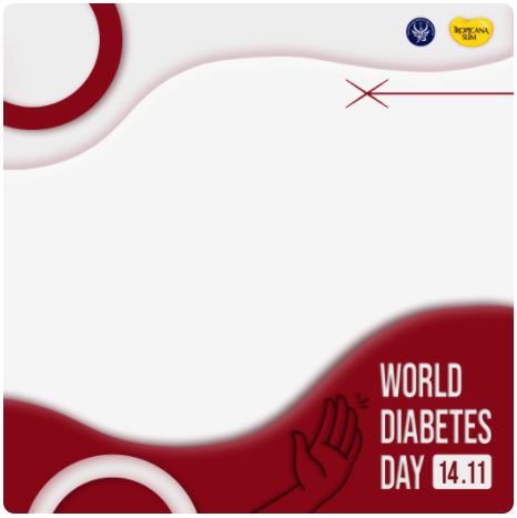 Twibbon Hari Diabetes Sedunia 2021 Pilihan 4