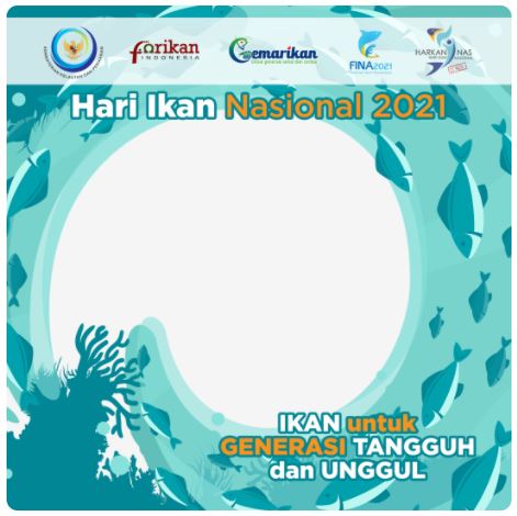 Twibbon Hari Ikan Nasional 2021 Pilihan 2