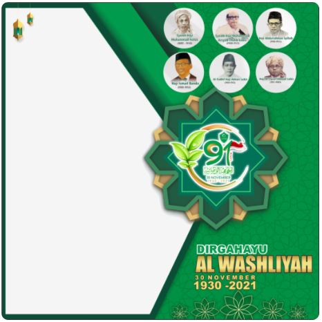 Twibbon Hari Jadi Al Washliyah 2021 Pilihan 3