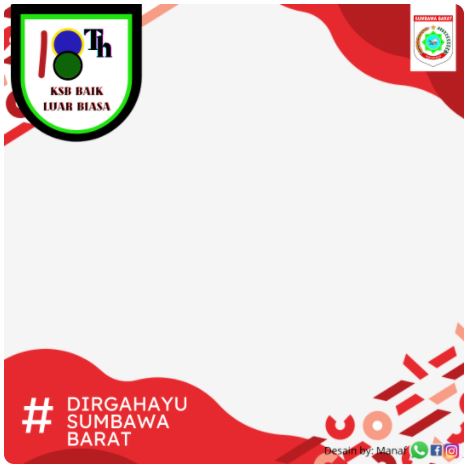 Twibbon Hari Jadi Kabupaten Sumbawa Barat 2021 Pilihan 1