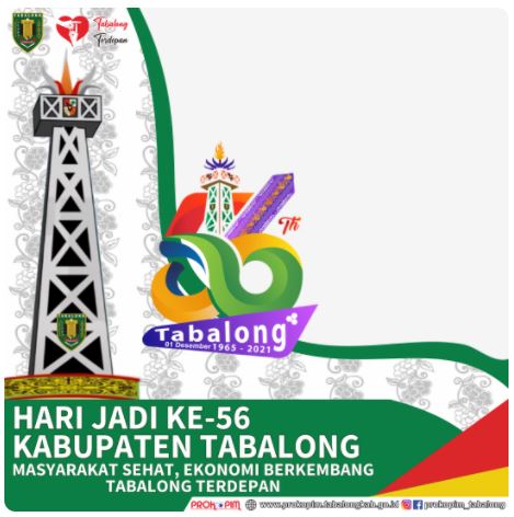 Twibbon Hari Jadi Kabupaten Tabalong 2021 Pilihan 3