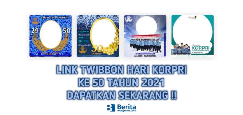 Twibbon Hari Korpri Tahun 2021