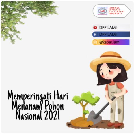 Twibbon Hari Menanam Pohon Indonesia 2021 Pilihan 2