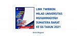 Twibbon Milad Universitas Muhammadiyah Sumatera Barat 2021