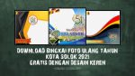 Download Bingkai Foto Ulang Tahun Kota Solok 2021