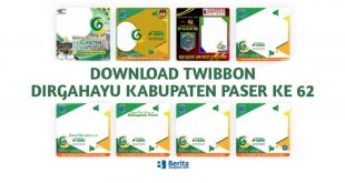 Download Twibbon Dirgahayu Kabupaten Paser Ke 62