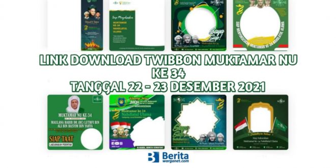 Link Download Twibbon Muktamar NU Ke 34