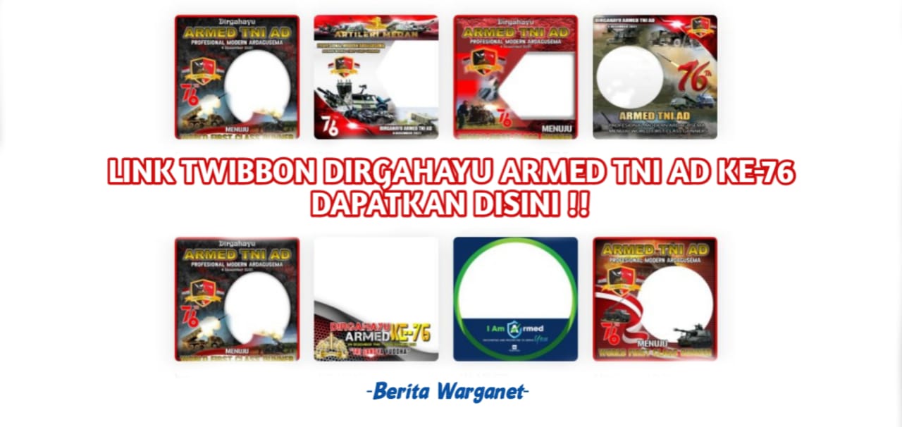 Link Twibbon Dirgahayu Armed