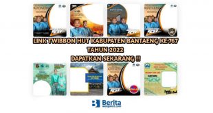 Link Twibbon HUT Kabupaten Bantaeng ke-767