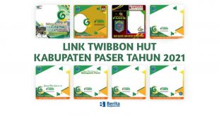 Link Twibbon HUT Kabupaten Paser Tahun 2021