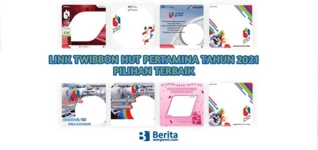 Link Twibbon HUT Pertamina Tahun 2021