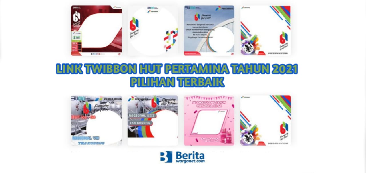 Link Twibbon HUT Pertamina Tahun 2021