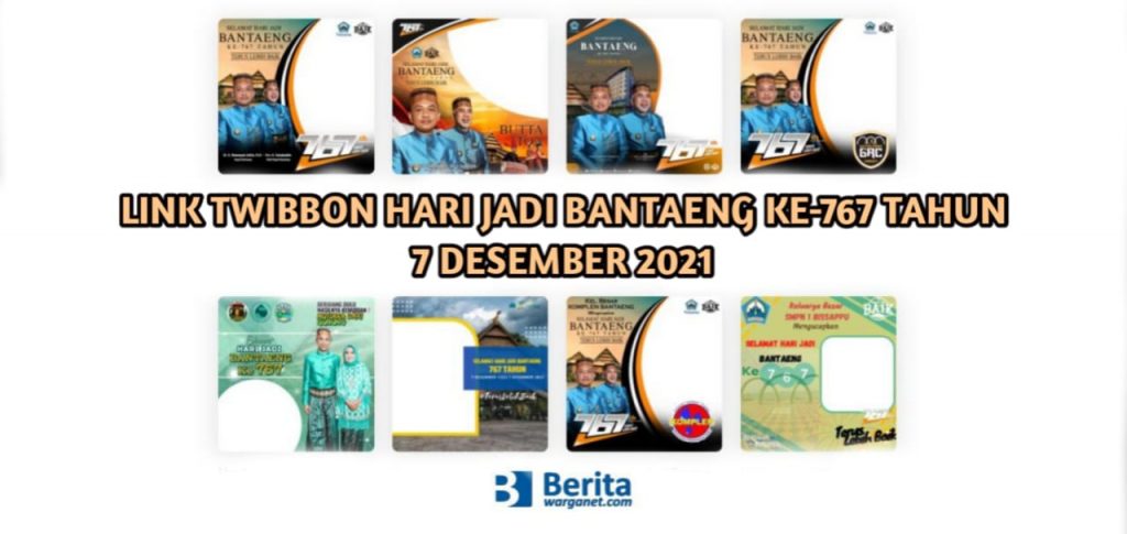 Link Twibbon Hari Jadi Bantaeng