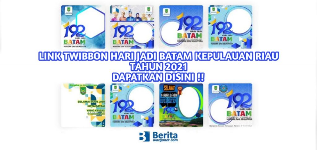 Link Twibbon Hari Jadi Batam