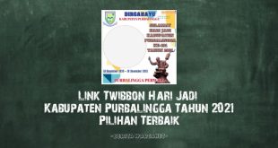 Link Twibbon Hari Jadi Kabupaten Purbalingga Tahun 2021