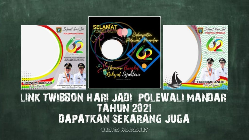 Link Twibbon Hari Jadi Polewali Mandar Tahun 2021