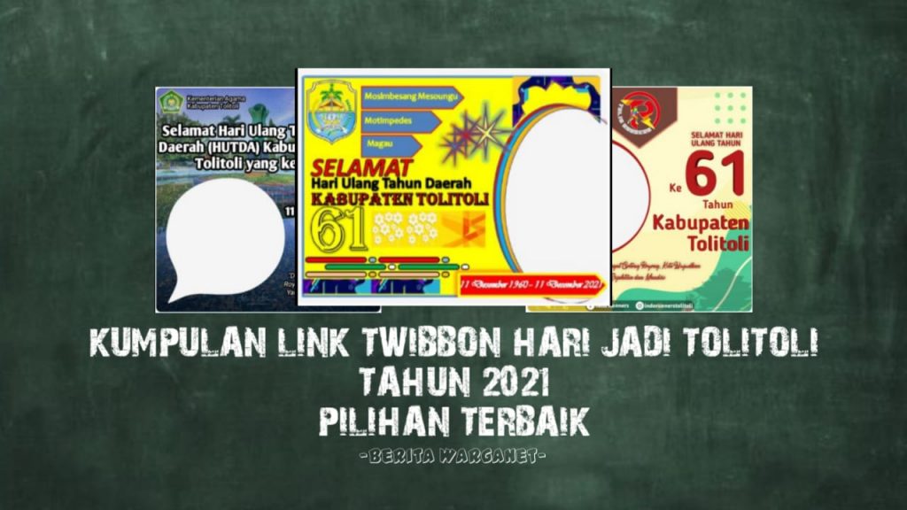 Link Twibbon Hari Jadi Tolitoli