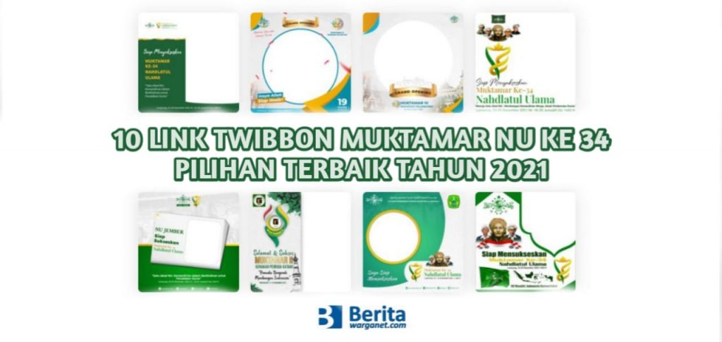 Link Twibbon Muktamar NU Ke 34