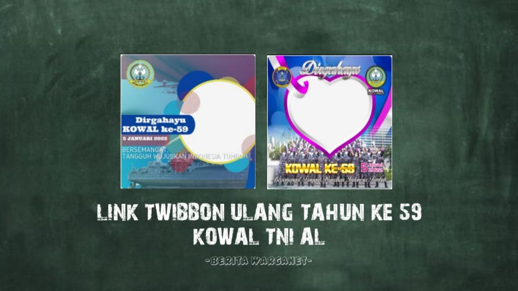 Link Twibbon Ulang Tahun Ke 59 Kowal TNI AL