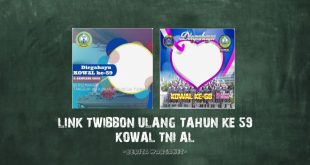 Link Twibbon Ulang Tahun Ke 59 Kowal TNI AL