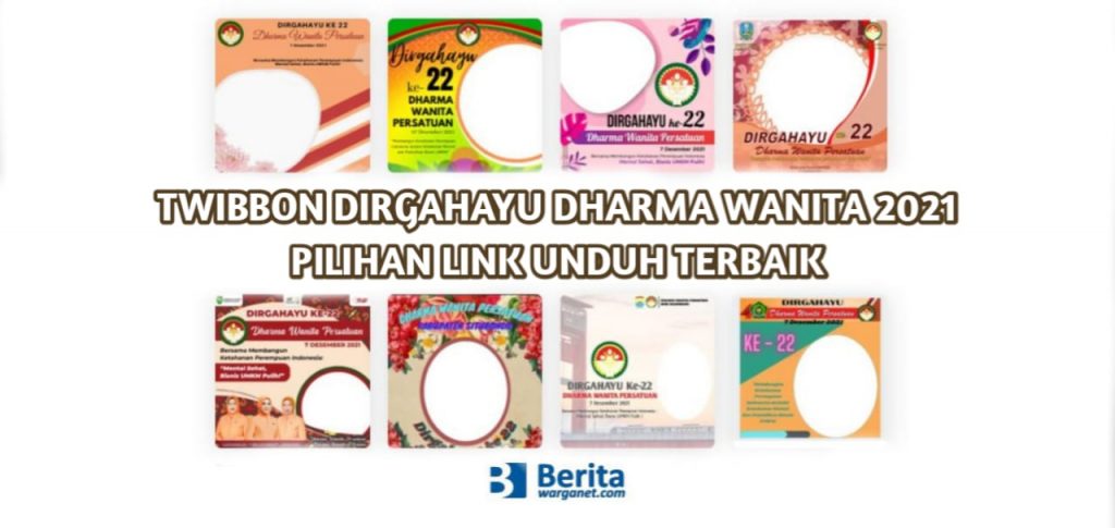 Twibbon Dirgahayu Dharma Wanita