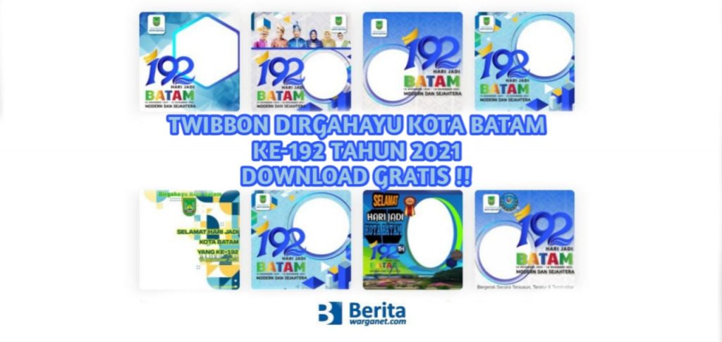 Twibbon Dirgahayu Kota Batam