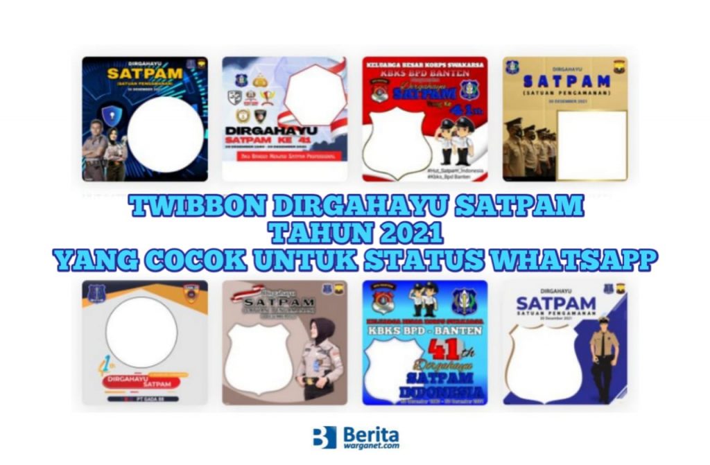 Twibbon Dirgahayu Satpam Tahun 2021