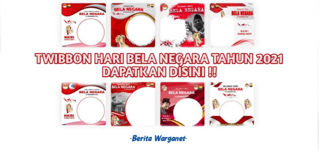 Twibbon Hari Bela Negara Tahun 2021