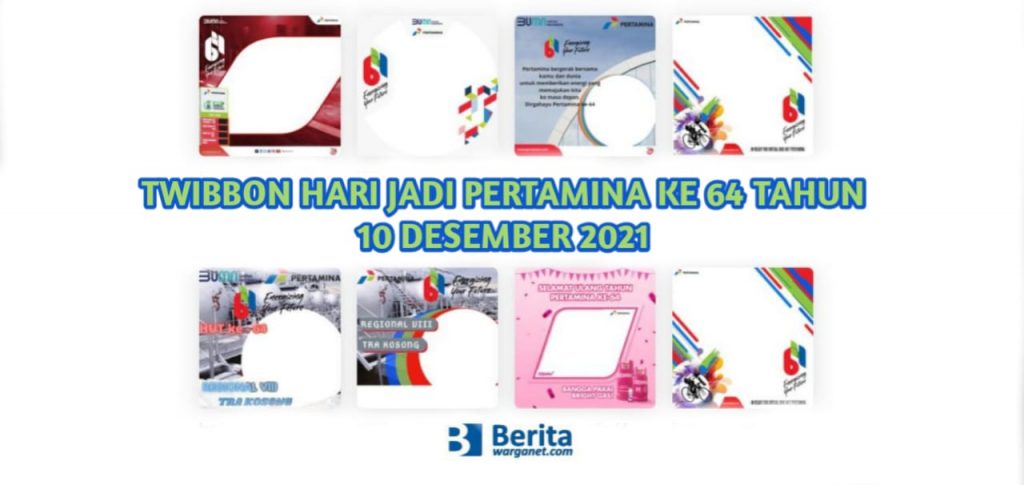 Twibbon Hari Jadi Pertamina