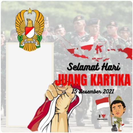 Twibbon Hari Juang Kartika TNI AD Tahun 2021 Pilihan 2