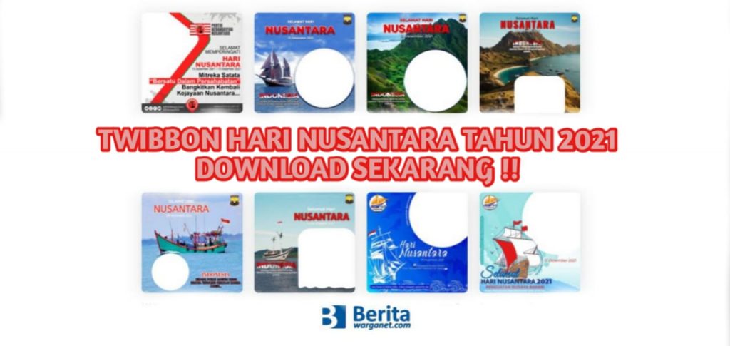 Twibbon Hari Nusantara Tahun 2021