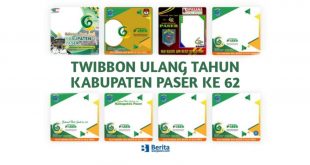 Twibbon Ulang Tahun Kabupaten Paser Ke 62