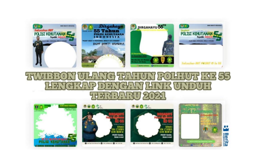 Twibbon Ulang Tahun Polhut Ke 55