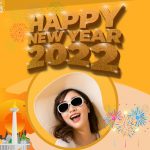Twibbon Happy new year 2022, keren abis